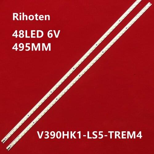1 Piece LE39A700K 4A-D069457 V390HK1-LS5 V390HJ1-LE1 LED backlightb bar V390HK1-LS5-TREM4 495MM 48LED 100%NEW