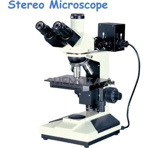1pc Metallographic Microscope Professional Metal Structure Analysis Light Guide Plate Detection Stereo Microscope SGO-2003