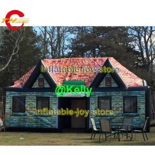 10x6x6mH free shipping Irish inflatable bar tent, inflatable bar house / inflatable bar tent with free blower, inflatable tents