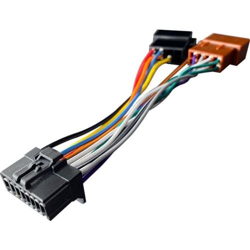 16 Pin Harness Connector for Pioneer 2003-on Car Stereo Radio Player ISO Wiring