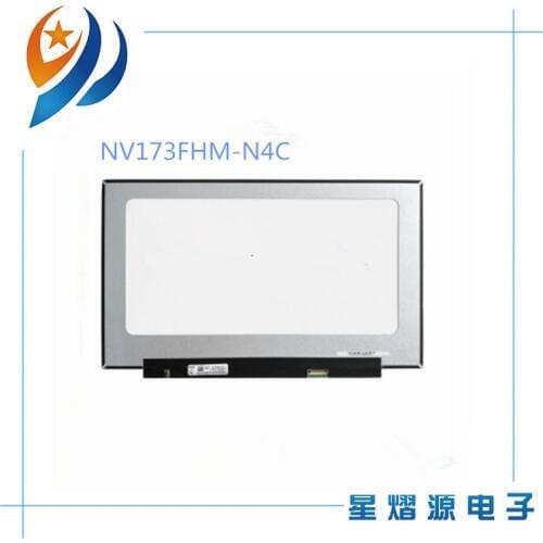 17.3'' FHD 1200:1 Contrast Ratio/ 100% COLOR Laptop lcd screen NV173FHM-N4C fit B173HAN04.2 NV173FHM-N4C 30PIN