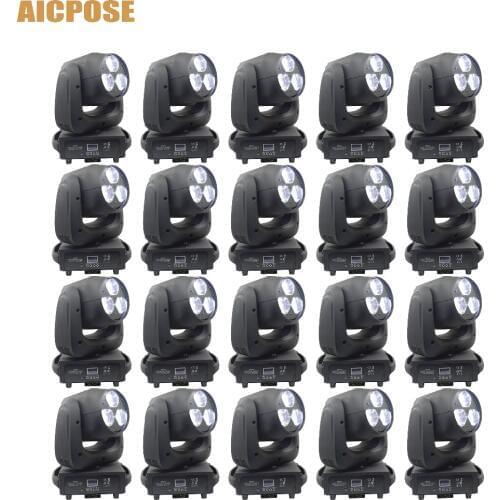 20pcs/lots 3x40W Moving Head Light RGBW 4IN1 LED Bee Eyes Beam Light With Zoom Stage Lights Show Party Wedding Light