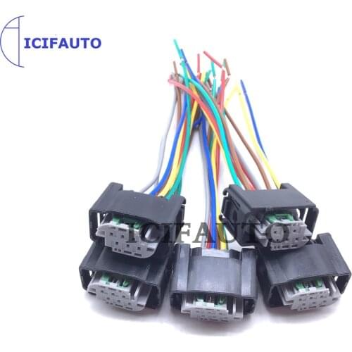 7L0616571D Rear Left Right Headlight Level Sensor Plug Pigtail Harness Connector Wire For Porsche Cayenne Audi Q7 VW Touareg