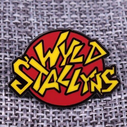 Bill and Ted Wyld Stallyns Logo Enamel Pin Badge for men gift