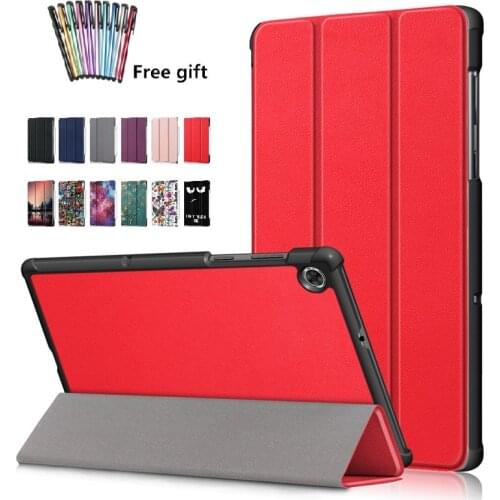 Cover For Lenovo Tab M 10 M10 FHD Plus case Funda Leather Stand Case For lenovo tab Tab M10 FHD Plus TB-X606F TB-X606X Tablet