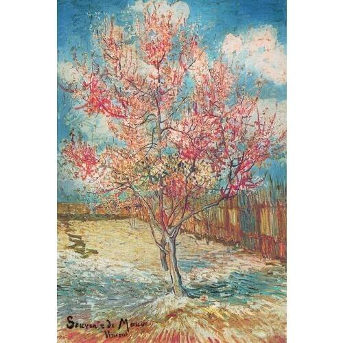 Peach blossom in full bloom The wooden puzzle 1000 pieces ersion jigsaw puzzle white card adult childrens educational toys