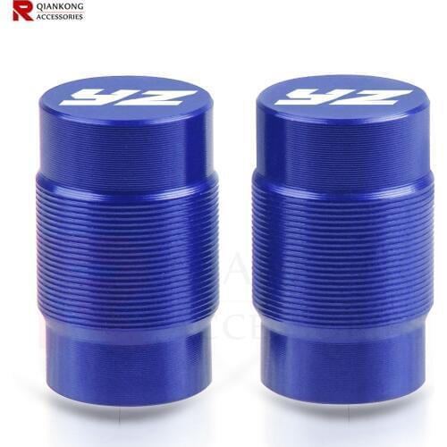 For YAMAHA YZ80 YZ85 YZ125 YZ250 YZ250F YZ426F YZ450F YZ250X YZ250FX YZ450FX All year Motorcycles CNC Wheel Tire Valve caps