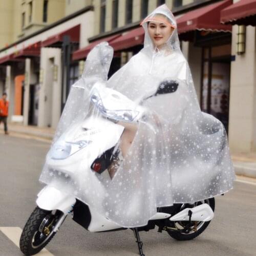 Electric Car Motorcycle Raincoat Adult Riding Outdoor Poncho Self-Propelled Battery Car Men and Women Raincoat