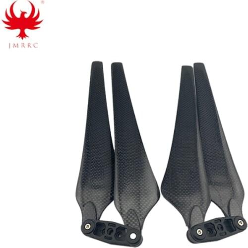 2270 Carbon Fiber Folding Propeller JMRRC 22 Inch Foldable Prop CW CCW Agricultural Drone Propell with Adaptor Holder