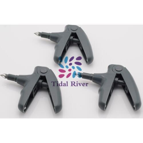 3/Pcs Dentist Orthodontic Elastic Ligature Gun For Dentist Lab Equipment Dental Instruments Tools