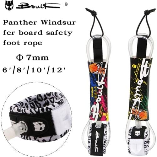 Boulk outdoor aquatic products surfboard safety foot rope white surfboard foot rope accessories safety protection rope