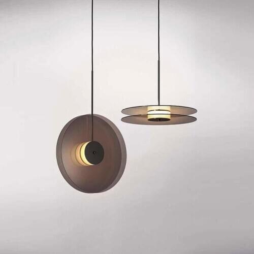 Vintage stone hanging lamp design lamp cocina accesorio luzes de teto nordic decoration home ventilador de techo