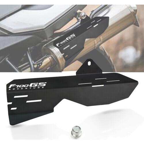 Motocycle Rear Exhaust Pipe Crash Protector For BMW F700GS F700 GS Adventure 2008 2009 2010 2011 2012 2013 2014 2015 2016 2017