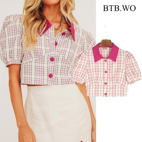 BTB.WO Za Retro Floral Print Ruffle Blouse Women V Neck Elastic Waist Boho Shirt 2021 Holiday Style Casual Loose Tops