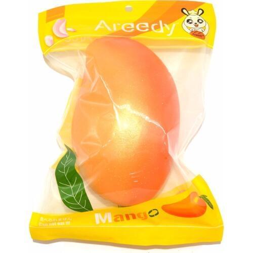 10 Pieces/lot New Color Upscale Colossal Areedy Squishy Mango Super Slow Rising Scented Original Package