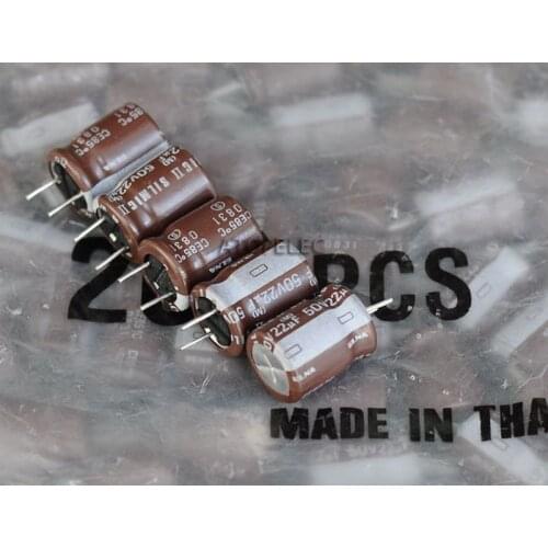 10pcs NEW ELNA SILMIC II 22uF/50V Electrolytic Capacitors HiFi Audio