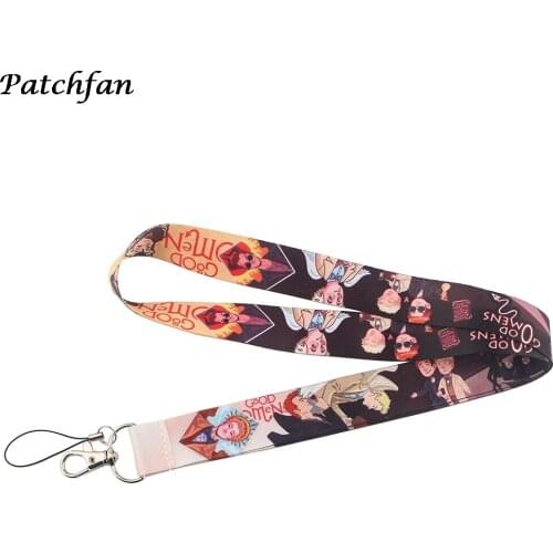 AD209 Patchfan Cartoon Keychain Lanyard Neck Strap for Keys ID Card Mobile Phone Lanyards ID Badge Holder