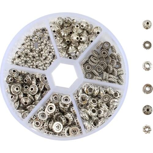 Jewelry accessories alloy beaded sector DIY Dali bead bracelet accessories jewelry making supplies beads for jewelry making