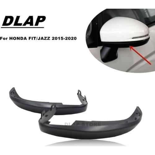 Car Mirror Cover For HONDA FIT For JAZZ GK5 2015 2016 2017 2018 2019 2020 Outer Rearview Mirror Lower Cover Cap