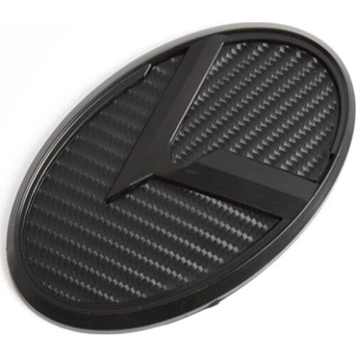 Car Styling Front Rear Emblem Auto Wheel Sticker Steering Stickers for KIA Ceed Sportage Soul Cerato K5 Badge