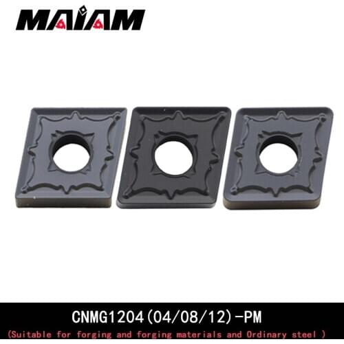 CNMG1204 Rhombus 80 deg insert CNMG120404 CNMG120408 CNMG120412 PM pattern insert MCLNR for ordinary steel parts and Los steel