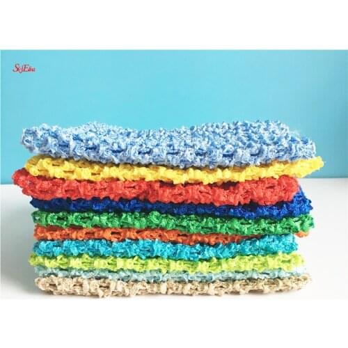 1pcs 6 Inches Children 15*15cm Handmade Wrapped Chest Elastic Baby Girl Crochet Tutu Tube Tops Wide For DIY Knitted Skirt 8Z