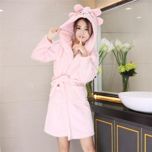 DIDUQIPAO Women's Fleece Robes