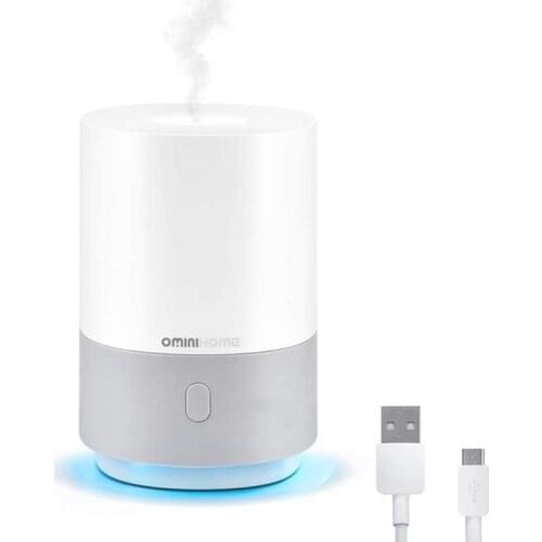 100ML Diffuser for Essential Oils with Color Changing Lights Mini Aromatherapy Portable Plug-in Cool Mist Humidifier for Home