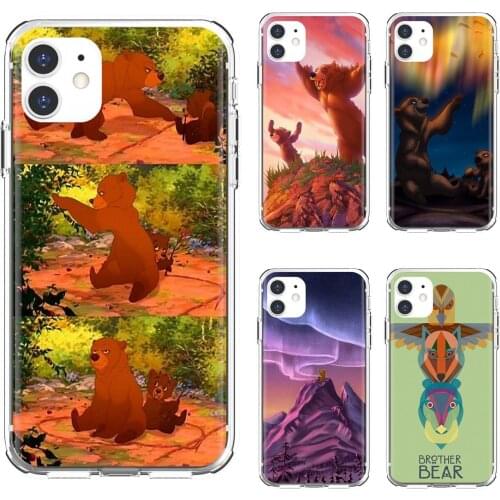 For Samsung Galaxy A12 A31 A41 A51 A71 A20e A21s M30 A10 A30 A40 A50 A60 A70 Phone Case Pretty-And-Cute-Brother-Bear-Art