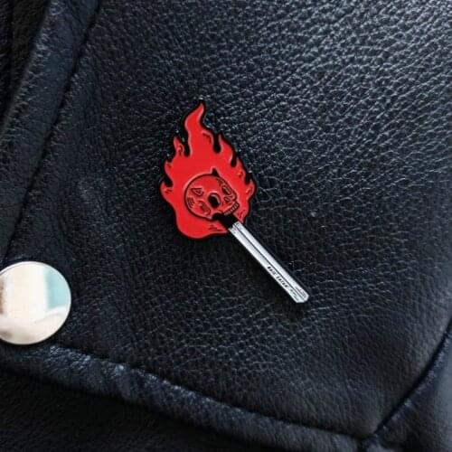 Hell Match Pins Lapel Pin Enamel Pins