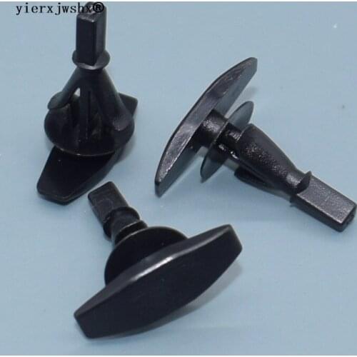 Yierxjwshx 7mm Weatherstrip Retainer Auto plastic Fasteners Car Door Window Sealing Strip clips for Lincoln 1989-On N806289-S