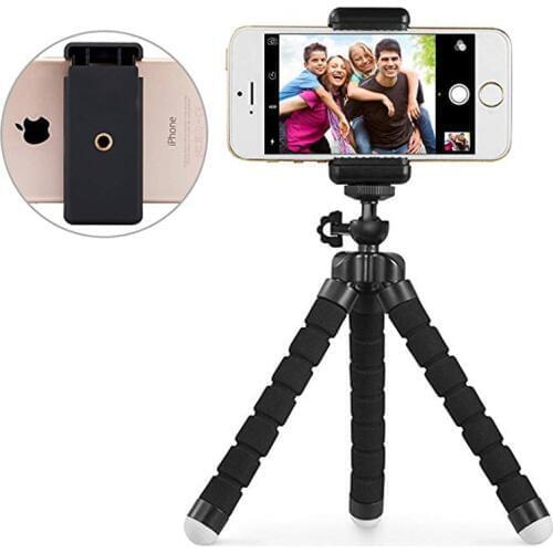 Mobile Phone Holder Flexible Octopus Tripod Bracket for Mobile Phone Camera Selfie Stand Monopod Support Photo Remote Control