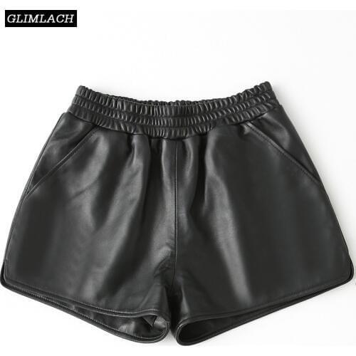 GLIMLACH Women's High Waist Shorts