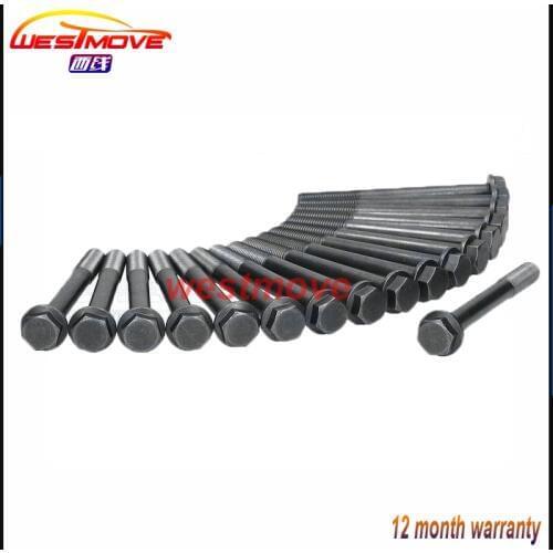 BD30 BD30TI TD23 TD25 TD25TI TD27 TD27T TD27TI cylinder head bolt screw nut for Nissan for ford 2.3L 2.5L 2.7L