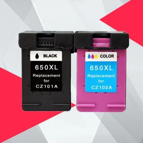 Compatible Ink Cartridge 650XL Replacement for HP 650 XL for HP650 Deskjet 1015 1515 2515 2545 2645 3515 3545 4515 4645