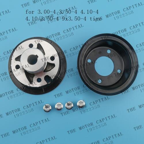 Electric Scooter Rim Wheel 3.00-4 4.10/3.50-4 Split Wheel Hub for ATV Electric/Gas Scooter Bike motorcycles part