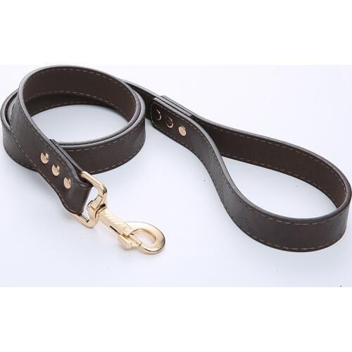 Dog Leash Harness Leather Lead 120cm Puppy Walking Running Leashes Training Rope Belt For Small Medium Large Dogs Pet Supplies