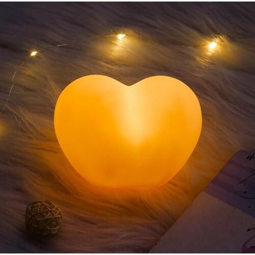 Creative Love Hearts Light Home Desk Lamp Decorative for Kid Baby Birthday Gift Fairy Lights Battery Powred LED Night Lights
