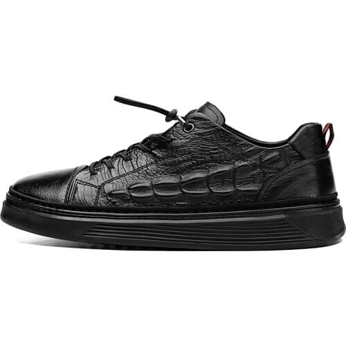 Men Casual Shoes Men Sneakers Lightweight Crocodile pattern Comfortable Breathable Walking Sneakers Tenis masculino Zapatillas45