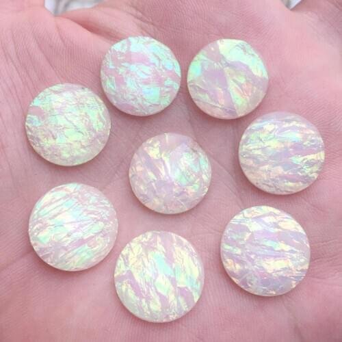 15pcs 16mm 3D Round AB Rhinestones for Crystal Stones Decoration Flatback Strass -E180