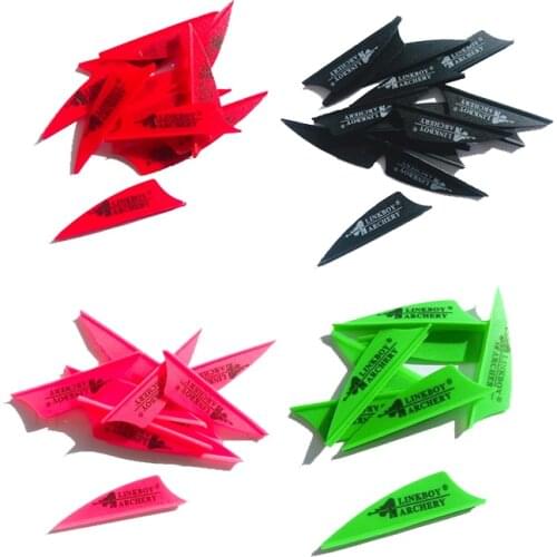 Linkboy Archery Arrow Feather 1.75" Arrow Vanes Archery Bow Arrow Accessories Crossbow Hunting Shooting 50pcs/a lot