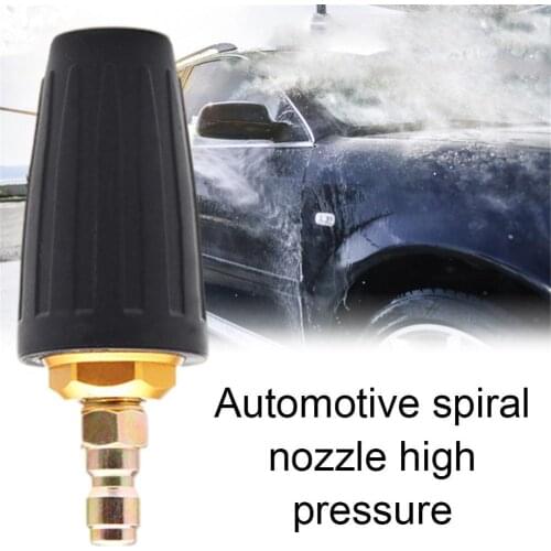 3600psi Nozzle High-pressure Washer Rotating Turbine Nozzle For Car Washing Gardening High-pressure Cleaner Auto cleaning