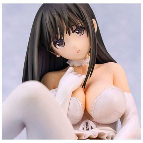 NEW hot 11cm sexy adult Fault Fault!! Saeki Yukina ai saeki Wedding collectors action figure toys Christmas gift with box