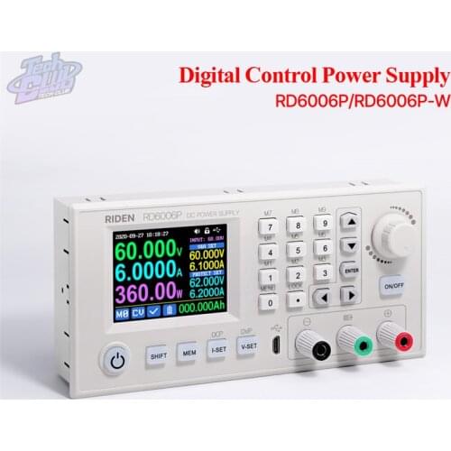 RD6006P Series DC Voltage Current Step Down Power Supply CNC Five-Digit Switch Programmable Linear Multimeter Power Supply