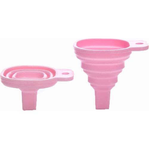 Foldable Telescopic Funnel Food Dispensing Liquid Dispenser Household Food Grade Baking Cooking Tools Accessories