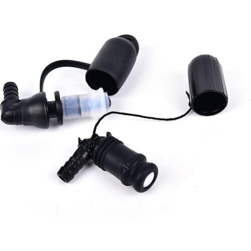 Outdoor Water Bags Silicone 90 Degree Straight Hydration Pack Suction Nozzle Bite Valve Camping Essential