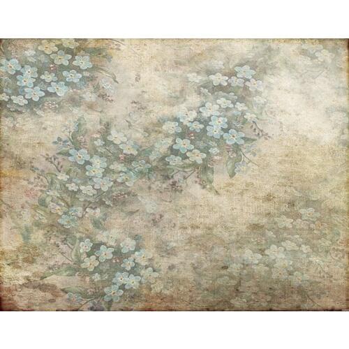 Retro paint floral backgrounds photography vinyl baby birthday photo backdrops for photo Studio accessories photophone NB-168