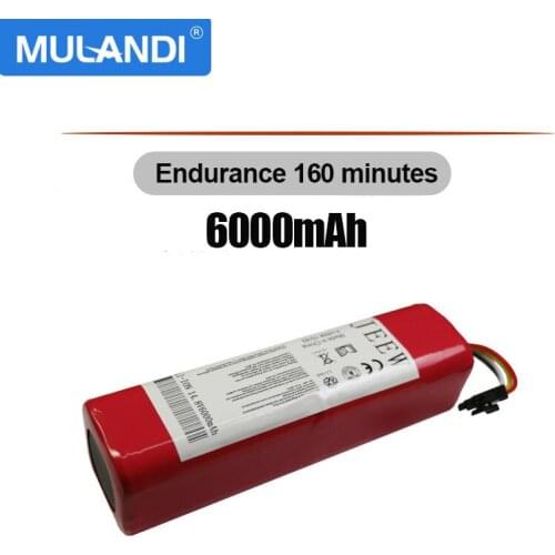 High quality sweeper battery For Xiaomi 1st generation 2nd generation Rock sweeping robot lithium battery 14.8V 6000MAH