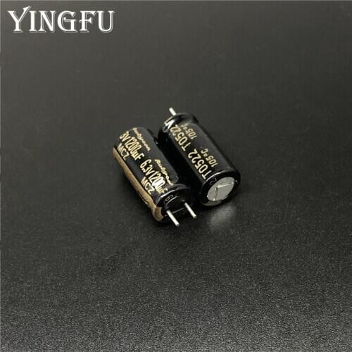 10pcs/100pcs 1200uF 6.3V RUBYCON MCZ Series Ultra Low ESR 8x16mm 6.3V1200uF Motherboard/Video Card Capacitor