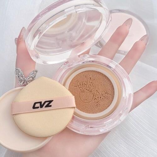 2021 Air Cushion BB Cream Waterproof Moisturizing Brighten Skin Tone Concealer Foundation Cream